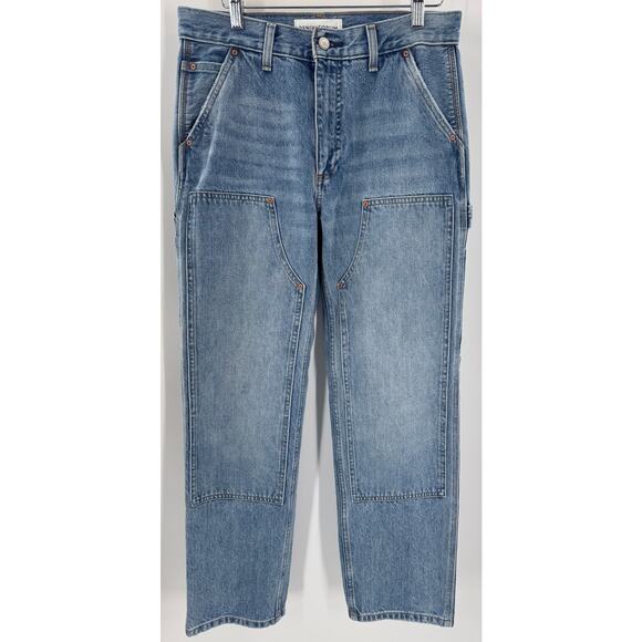 Aritzia Denim Forum The Carpenter Lo- Rise Loose Fit Utility Cargo Jean 27 4 6 - Picture 11 of 11